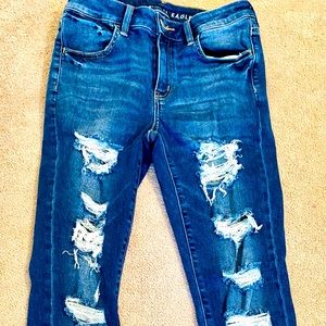 American Eagle Jeans Crop SZ 10 *Perfect*